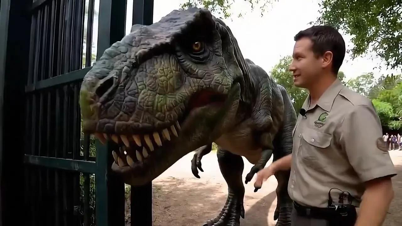 Vlog of going to Jurassic park