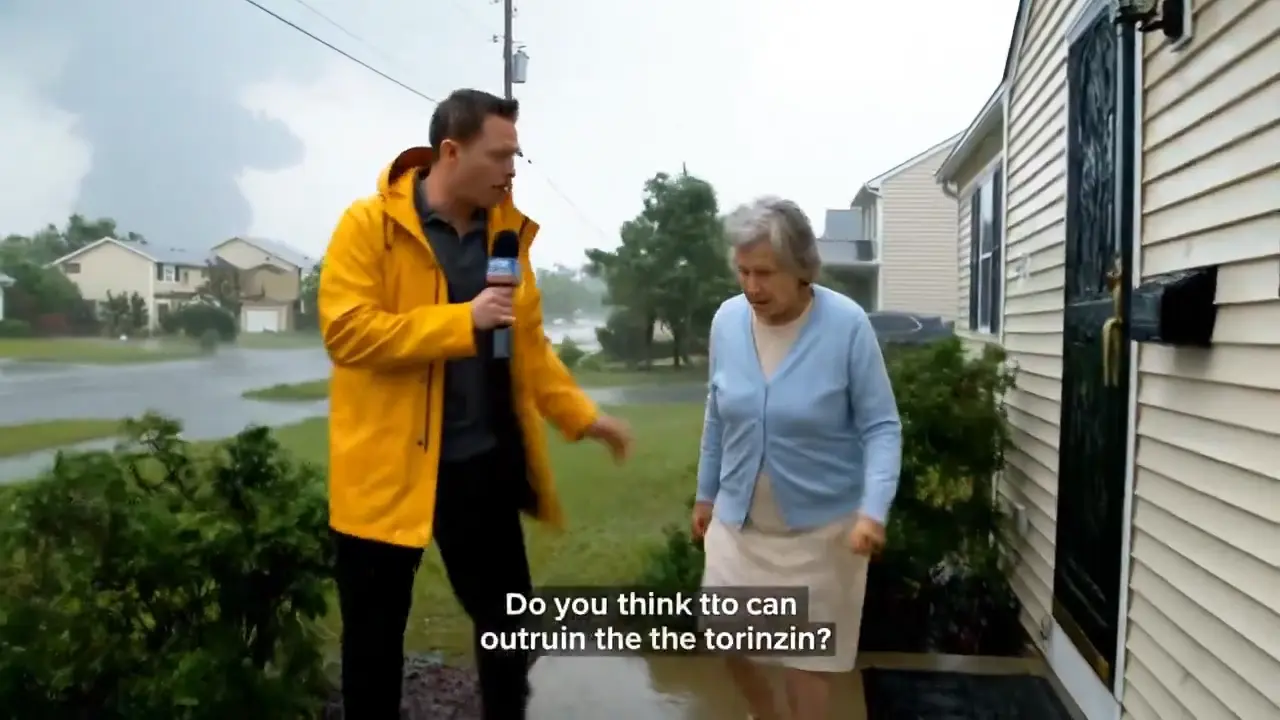 Interview about tornadoes