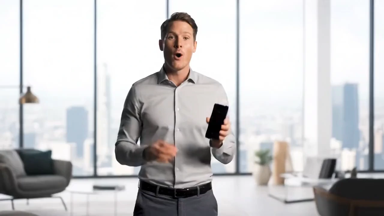 Startup ceo explaining