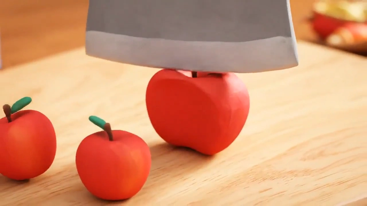 Cutting apples multiplies them