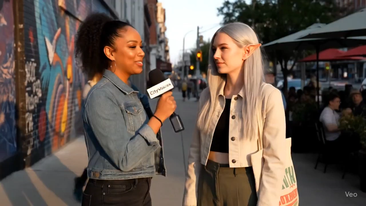 Charismatic interviewer 