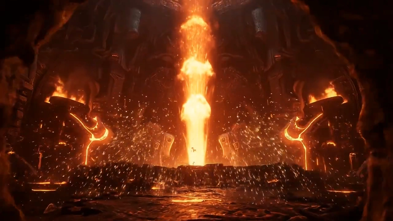 Ancient underground forge awakens