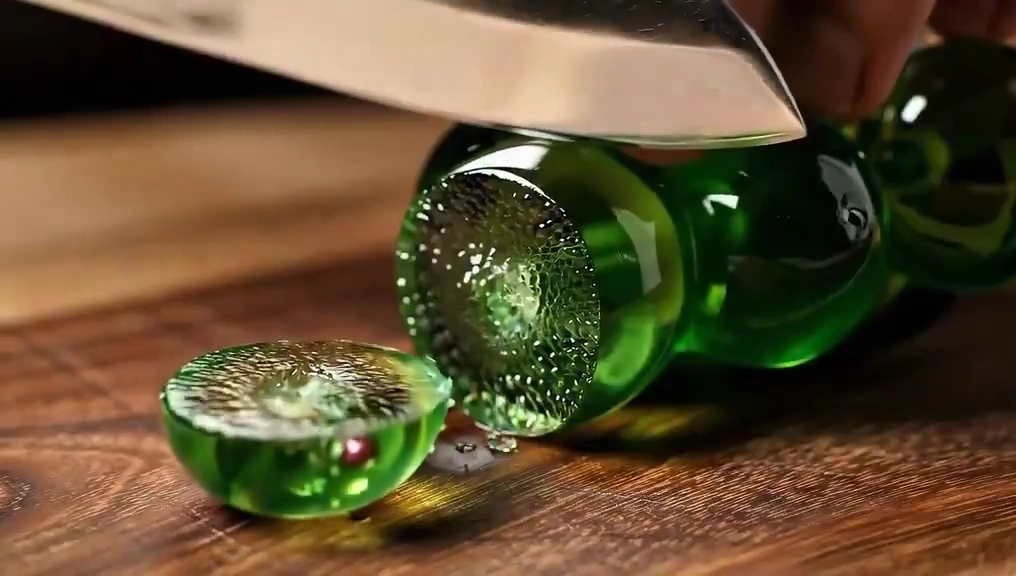 Cut glass object ASMR