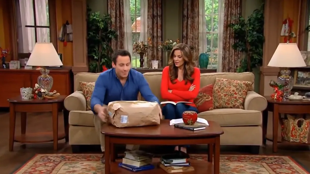 A sitcom scene