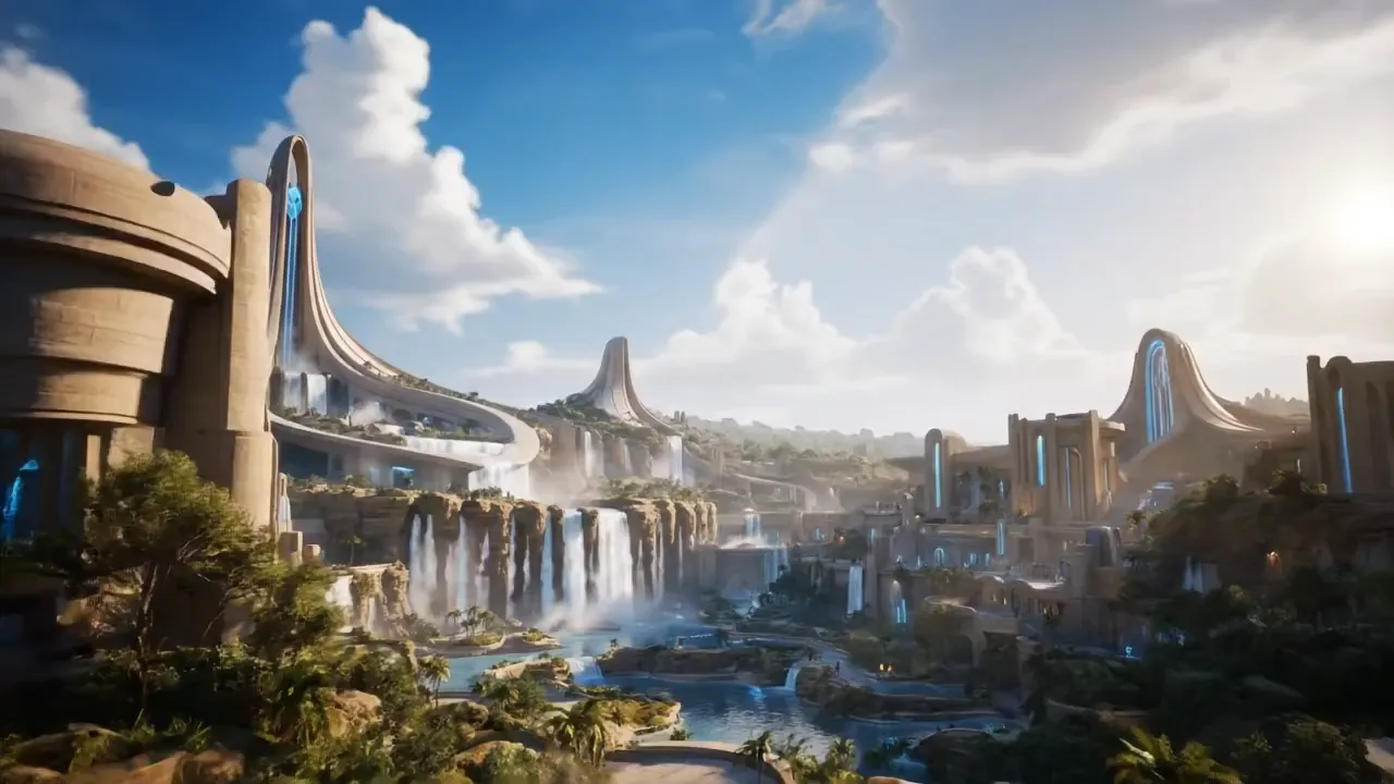 Naboo style city