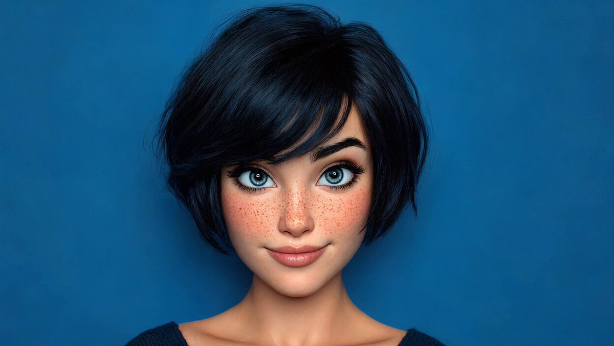 Camera capture a charming young woman