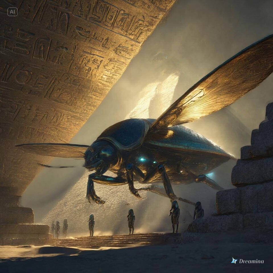 Ancient starship