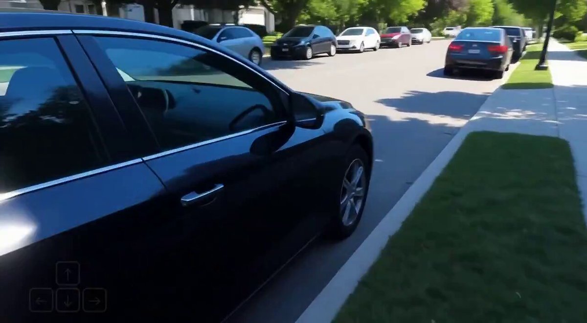 Navigate to a car and open the door