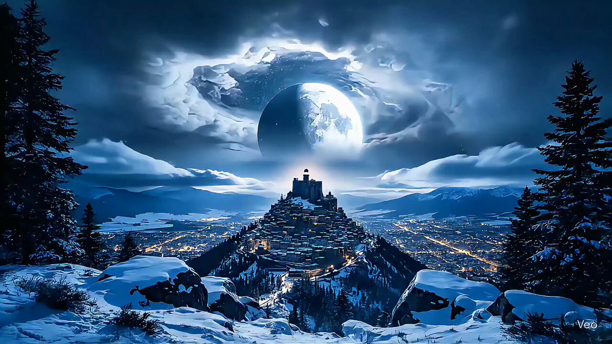 Vast valley city