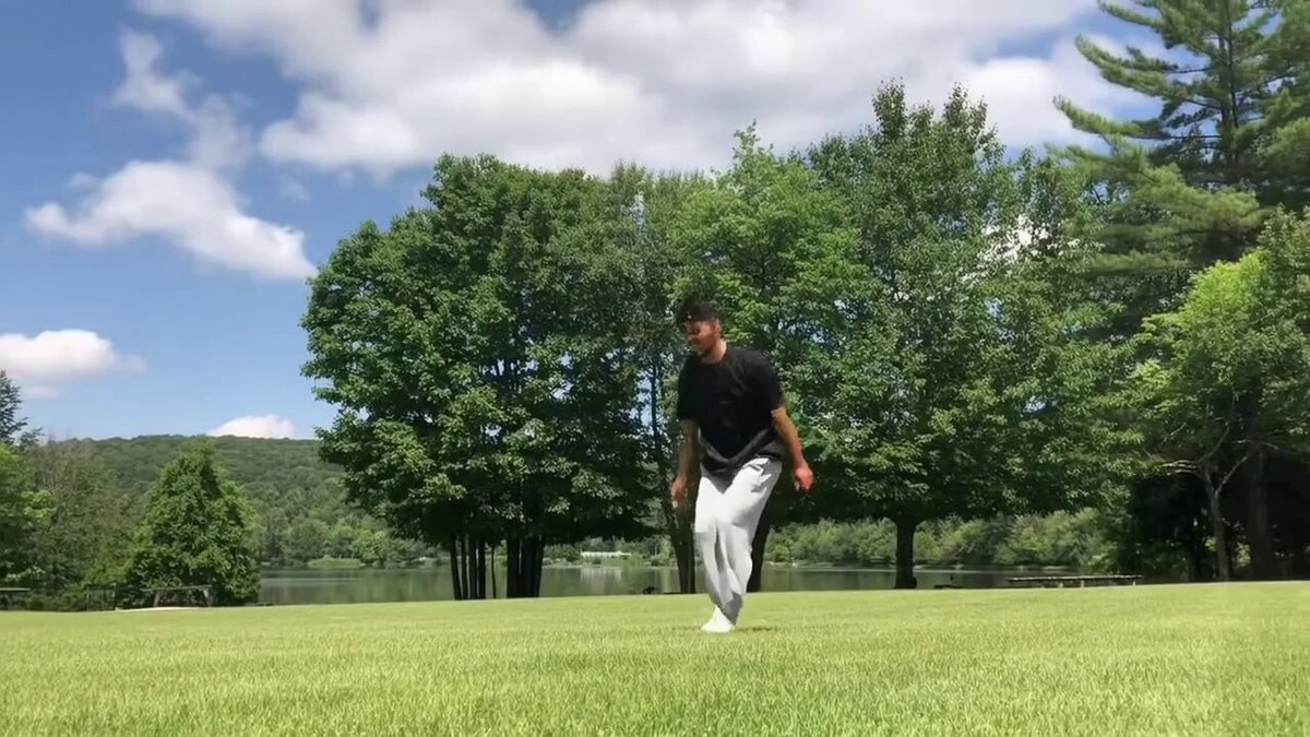 a guy does a backflip