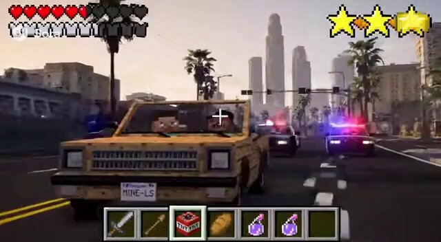 Minecraft + GTA V